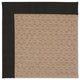 Zoe-Grassy Mountain Machine Tufted Rectangle Rug, Ebony, 2''x3''