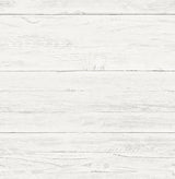 Wood Board Wallpaper, White, Bolt