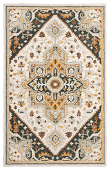 Oriental Weavers Sphinx Alfresco 28407 Rug, Ivory/Charcoal, 10'0"x13'0"