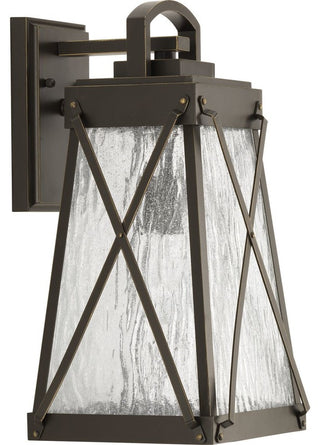 Creighton 1-Light Medium Wall Lantern, Antique Bronze
