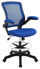 Modway Veer Drafting Stool, Blue