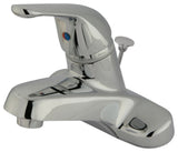 Kingston Brass Single-Handle 4" Centerset Bathroom Faucet, Polished Chrome