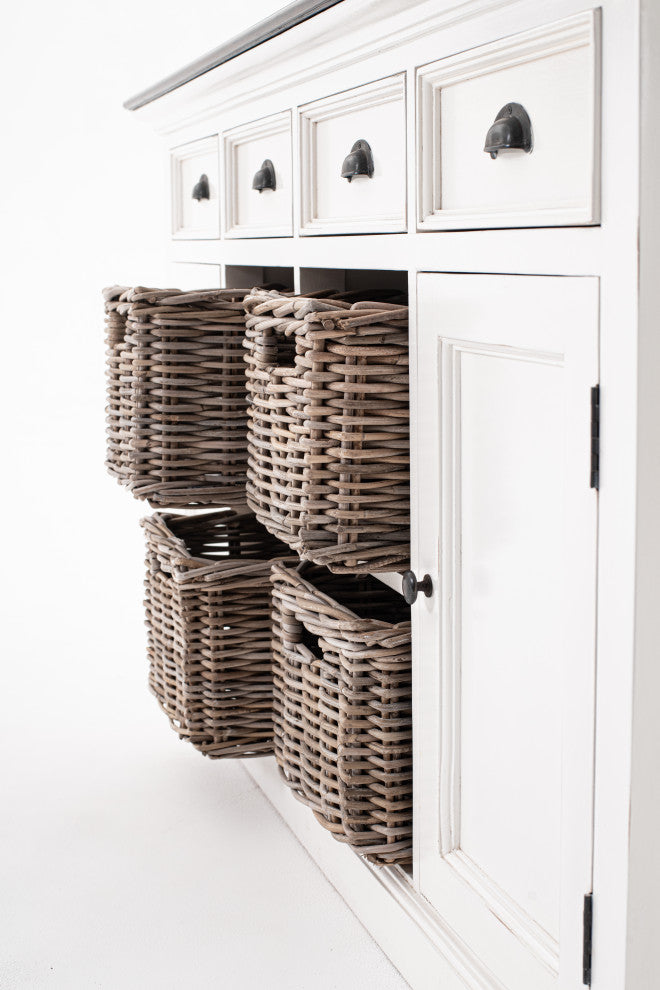 Halifax Accent Buffet with 4 Basket Set