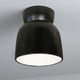 Hourglass Flush-Mount, Carbon Matte Black
