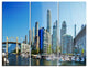 "Beautiful View of Vancouver" Photo Metal Wall Art, 3 Panels, 36"x28"