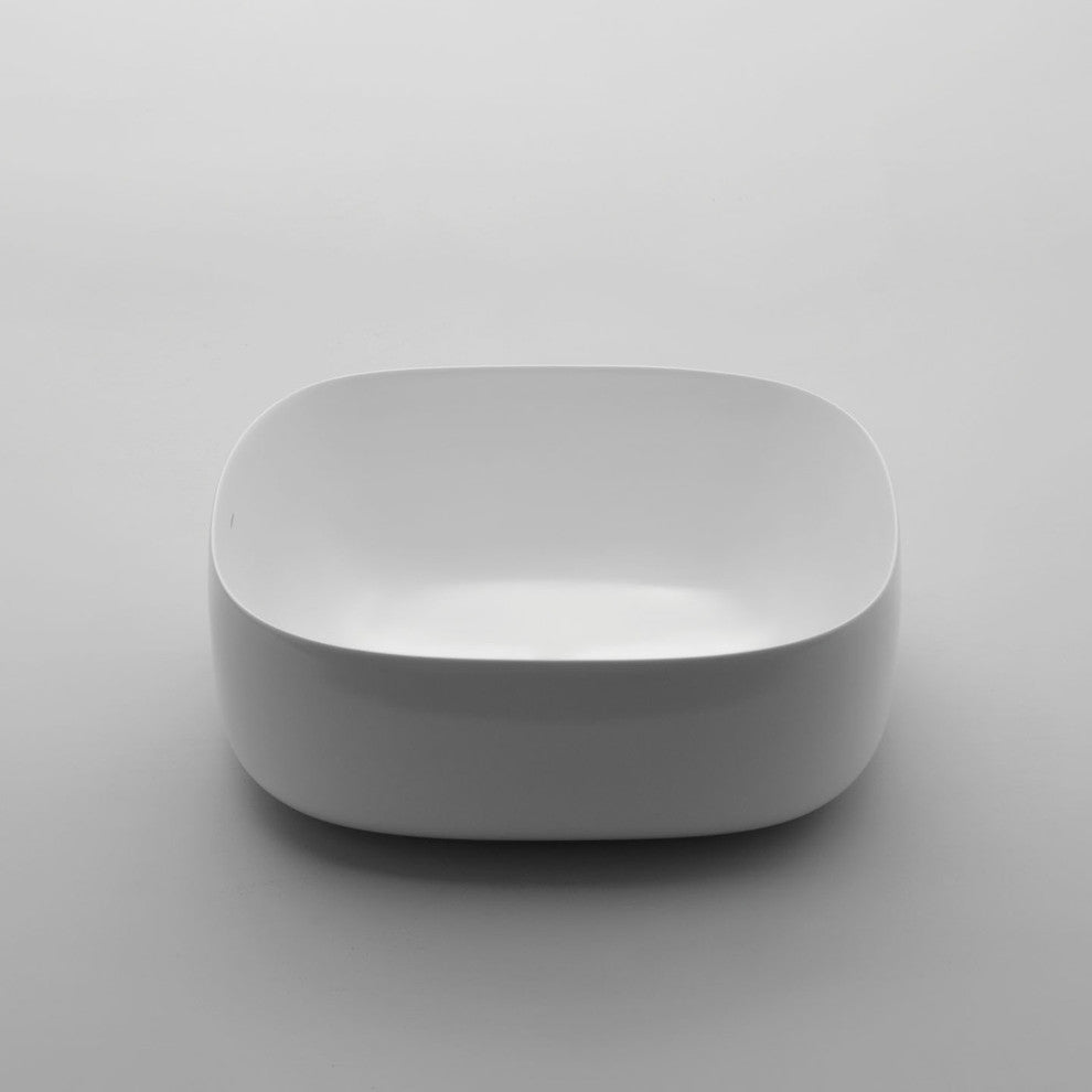 Seed 55.40 Vessel Bathroom Sink 21.7" x 15.7"