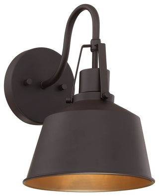 1-Light Outdoor Wall Lantern, Oil Rubbed Bronze