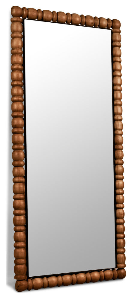 Aubrey Mirror, Brown, 29" W x 2" D x 65" H