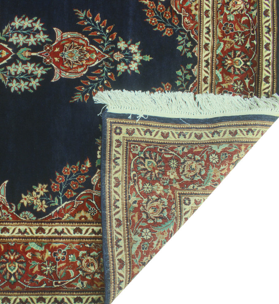 Heirloom Naseer Park Red/Light Green Rug, 4'3x6'9