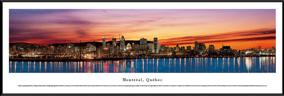Montreal, Quebec, Standard Frame
