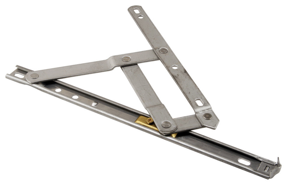 12", Stainless Steel, 4-Bar Hinge Casement or Projecting Window