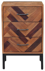 Benton 3-Drawer Nightstand
