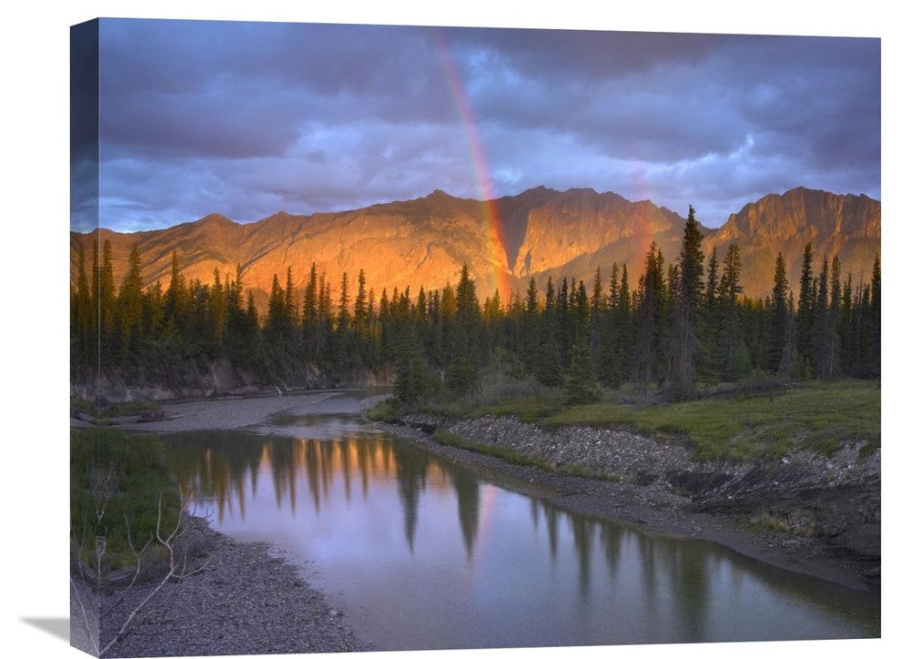 "Rainbow Over Fairholme Range And Exshaw Creek, Alberta, Canada" Artwork