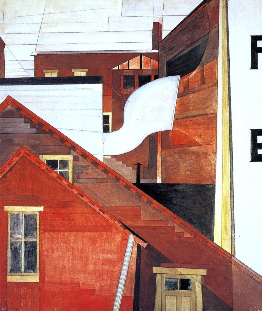 Charles Demuth In the Province, 20"x25" Gallery Wrapped Canvas Print