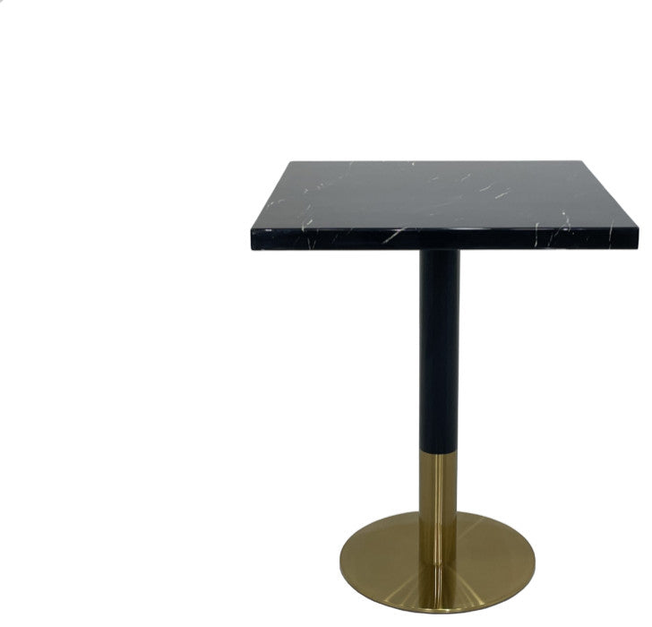 Ruby Square Dining Table, Black