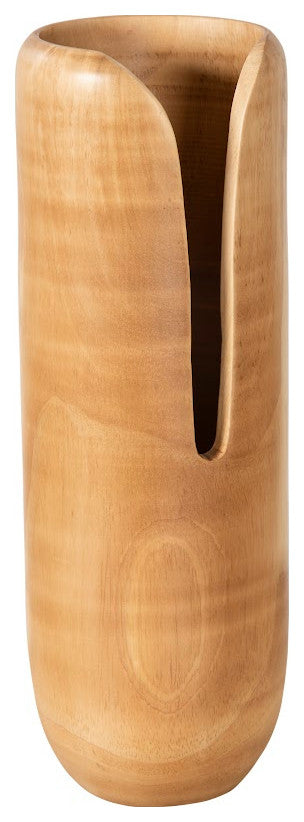 Interval Wood Vase, Natural, Large