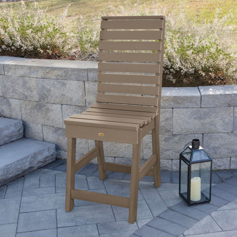 Weatherly Counter Side Chair, Woodland Brown