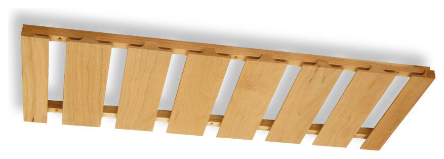 Omega National Stemware Holder 8 Rows 36", Hickory