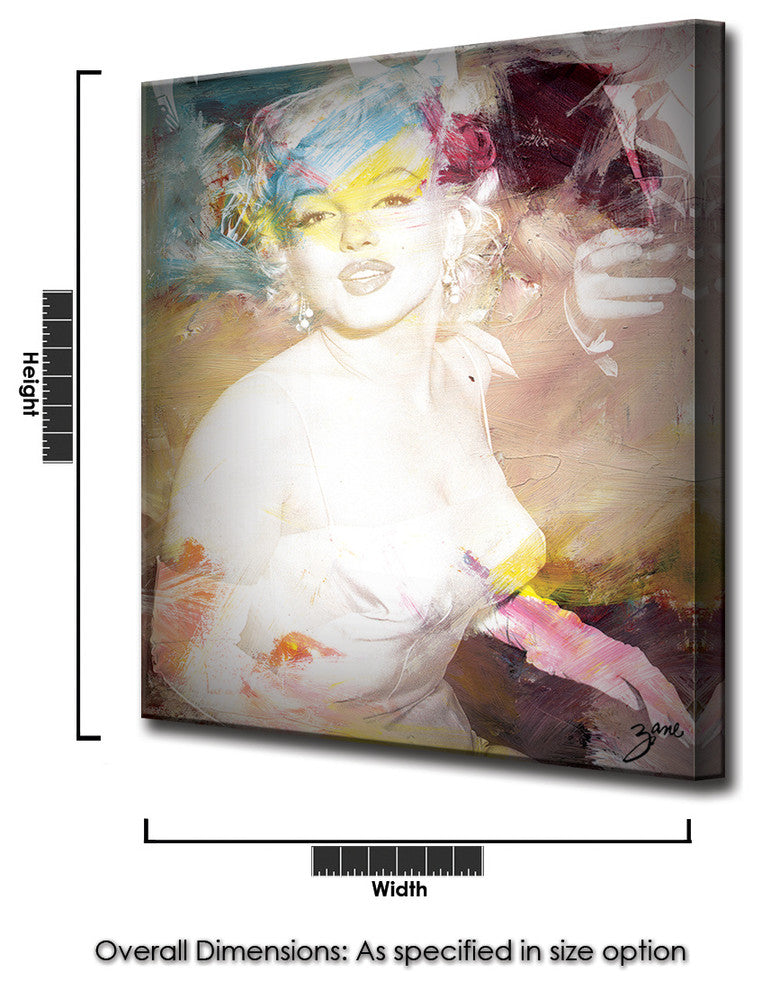 Marilyn, Canvas Wall Art, 40"x30"