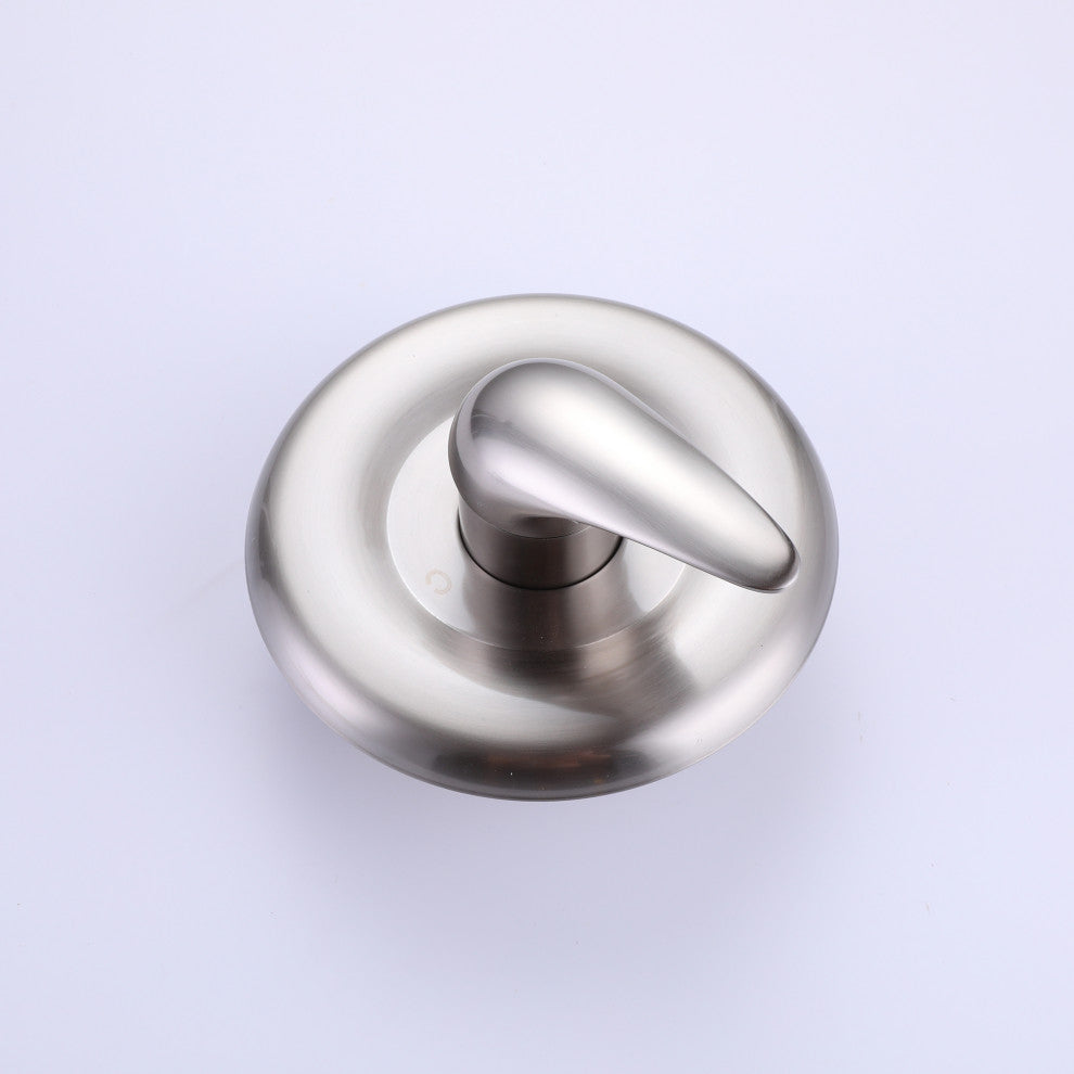 Pressure Balanced 5-Function Shower Faucet with Rough-in Valve, Brushed Nicke