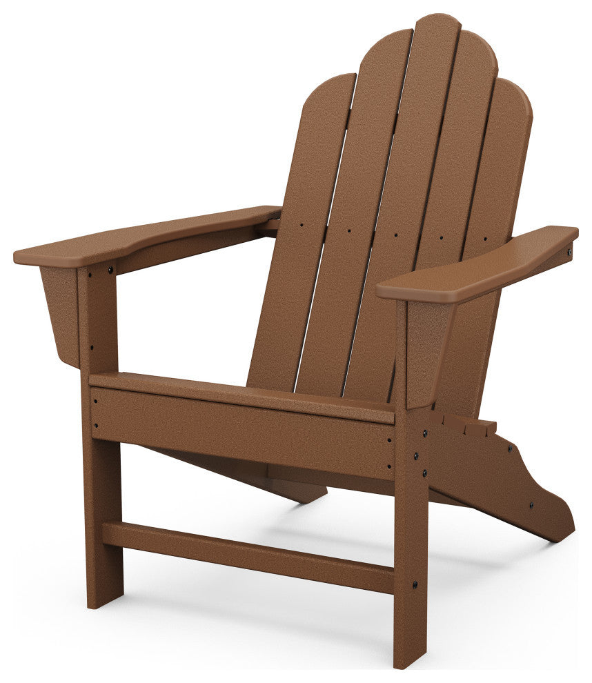 Polywood Long Island Adirondack, Teak