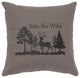 Image Pillow 16x16 Into Wild Cotton Chrome