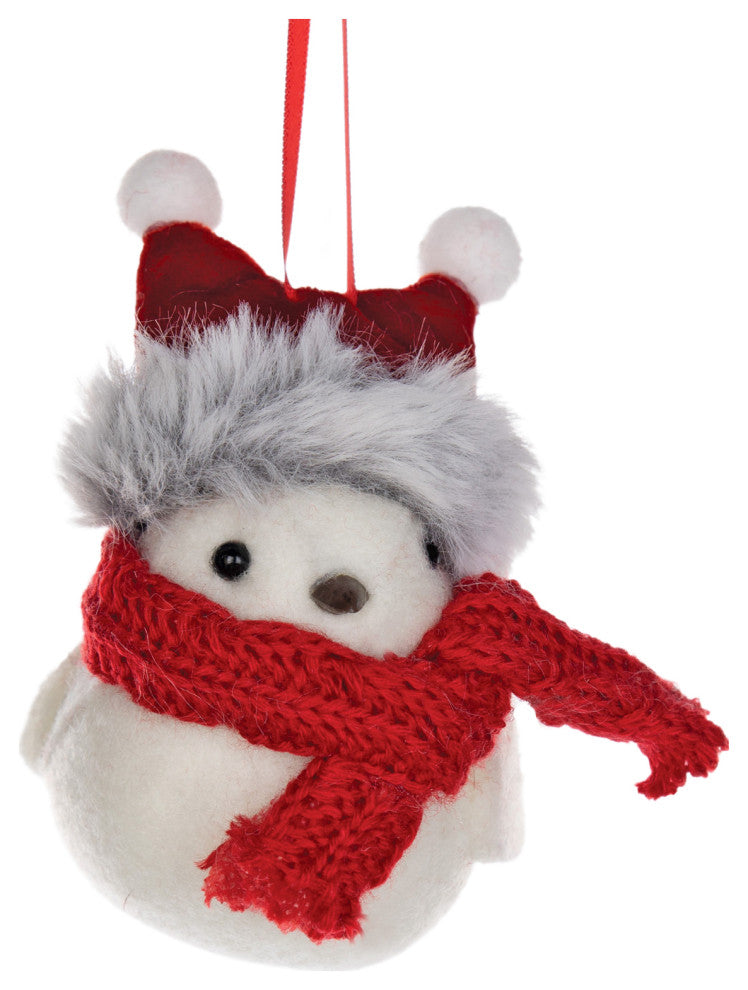 Winter Bird Ornament, 12-Piece Set