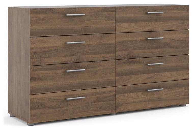 Austin 8 Drawer Double Dresser, Walnut