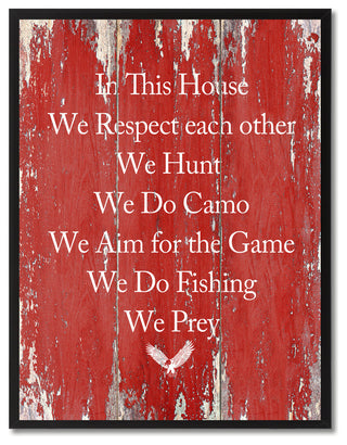 We Respect Each Other Inspirational, Canvas, Picture Frame, 13"X17"