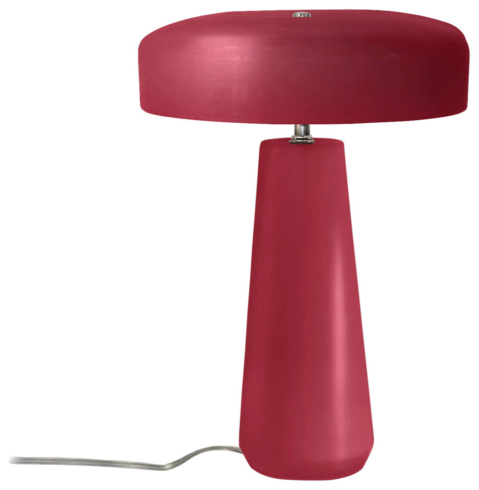 Spire Table Lamp, Cerise