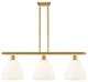 Innovations 516-3I-SG-GBD-91-LED 3 Light Island Light, Satin Gold