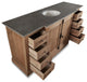 71" Reclaimed Pine Single Bath Vanity