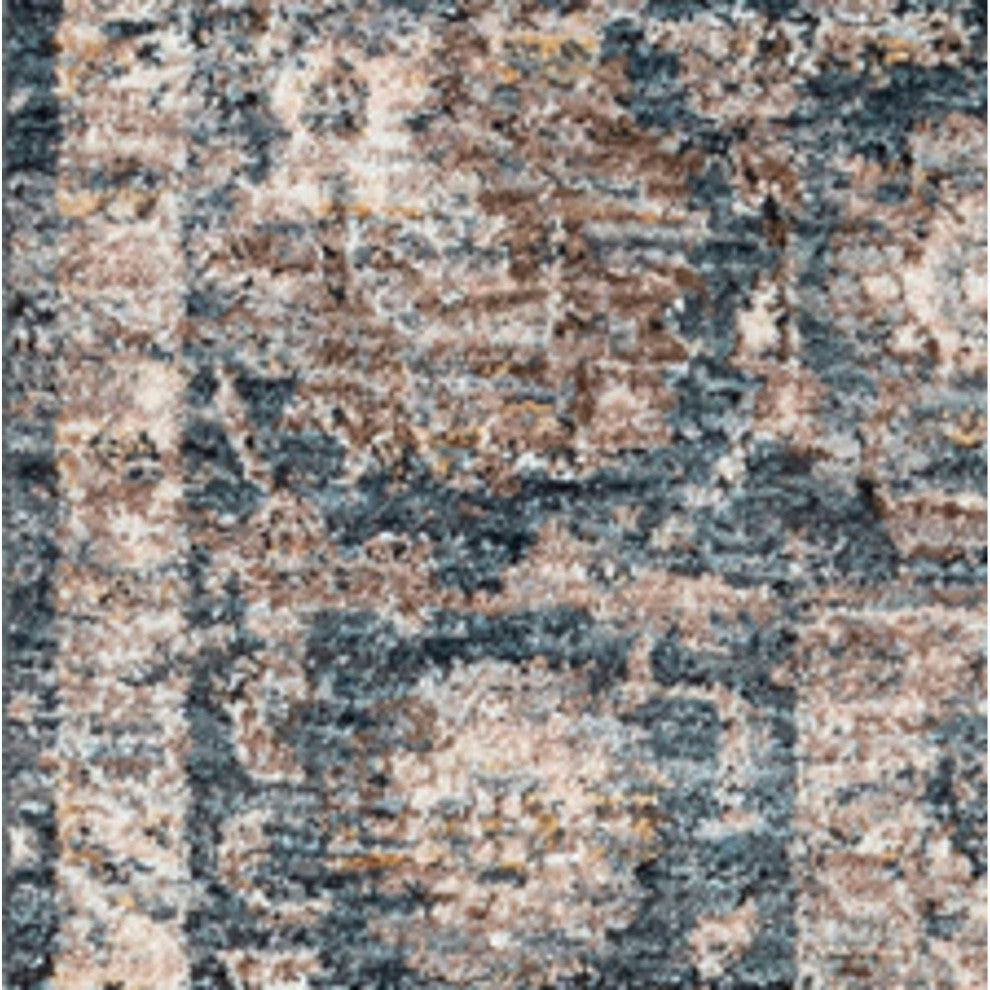 Hampton Persian Area Rug, Blue, 5'x7'3"