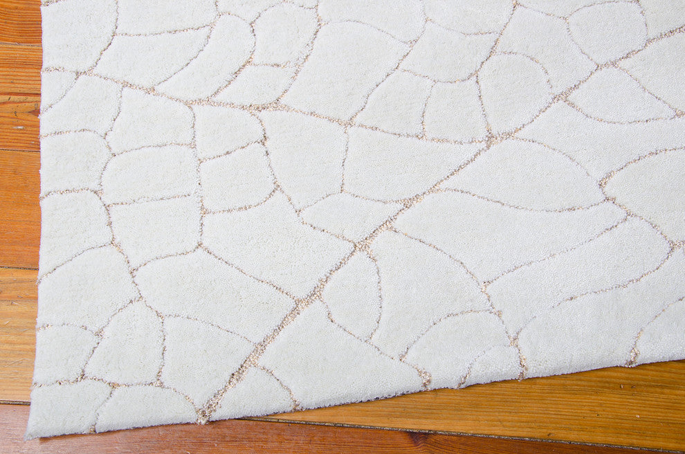 NOURISON ESCALADE IVORY AREA RUG