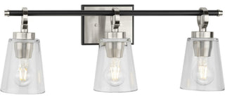 Cassell Collection Bath and Vanity Light, Brushed Nickel