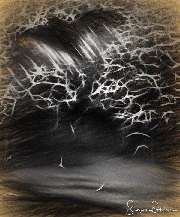 Bat Cave 2, Signed Limited Edition, Art Print, 24.875"x30"