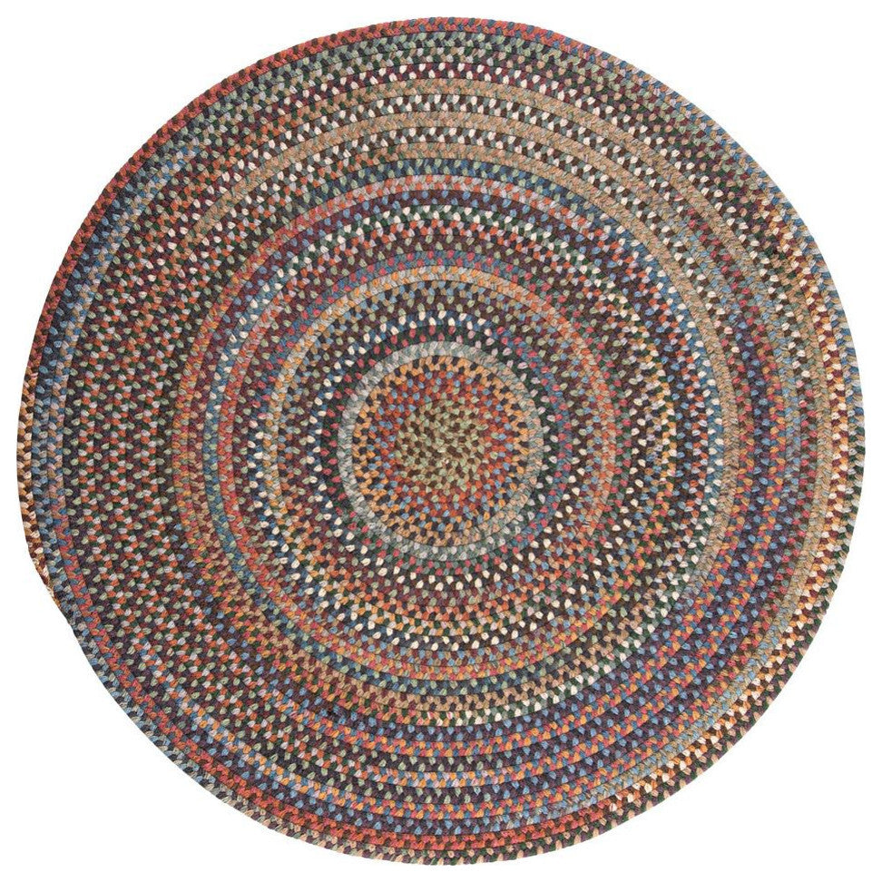 Colonial Mills Rug Rustica Classic Multi Round, 9x9