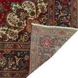 Fine Vintage Distressed Beretun Red Rug