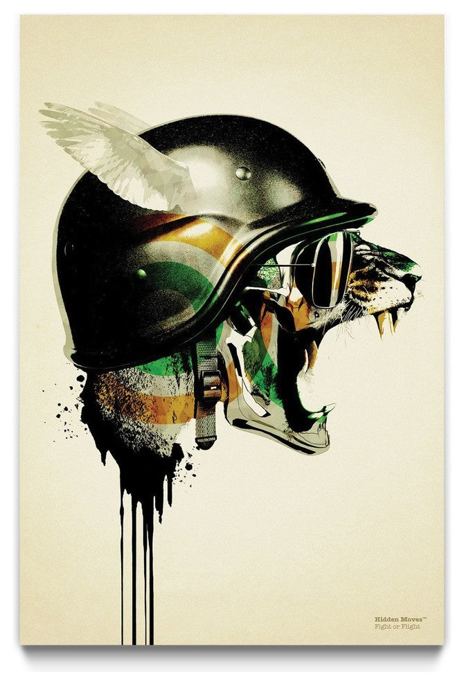 Fight or Flight Fine Art Print by Hidden Moves, 24"x36"