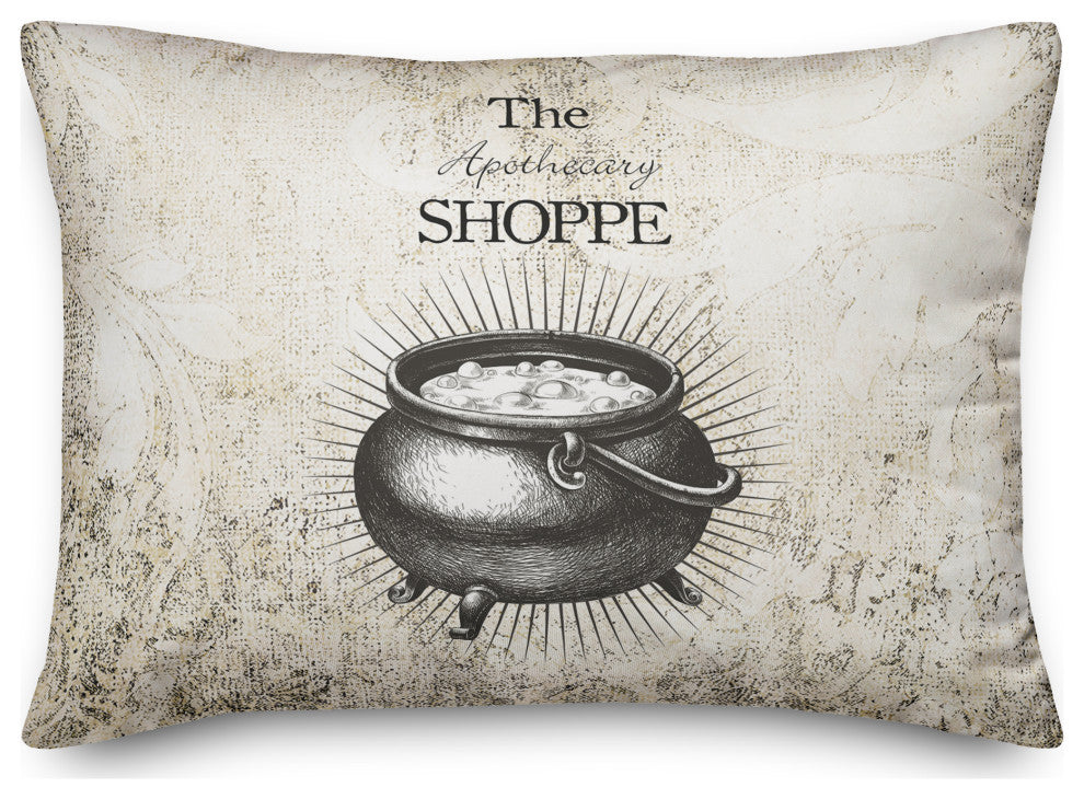 Apothecary Shoppe 1 14"x20" Spun Poly Pillow