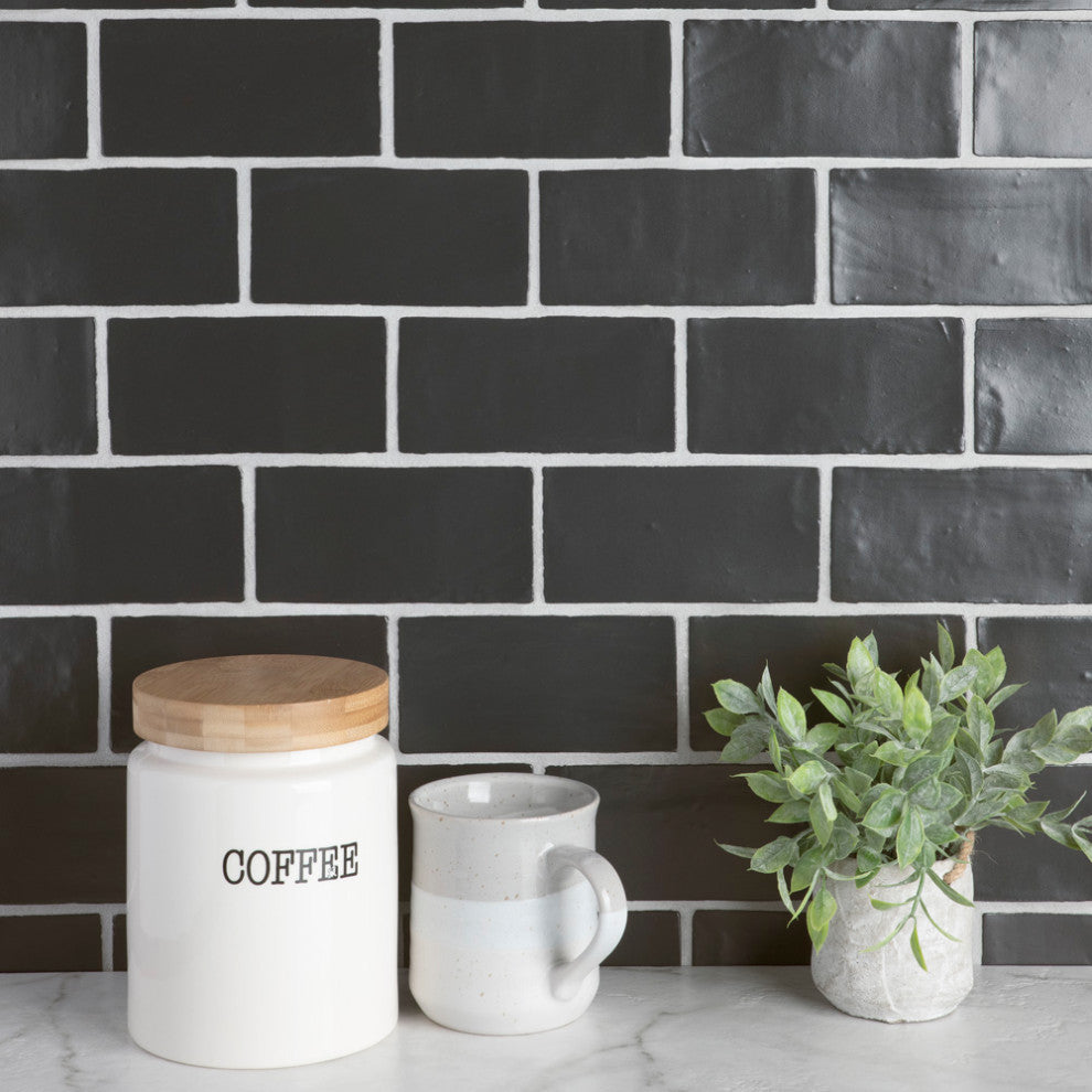 Chester Matte Nero Ceramic Wall Tile