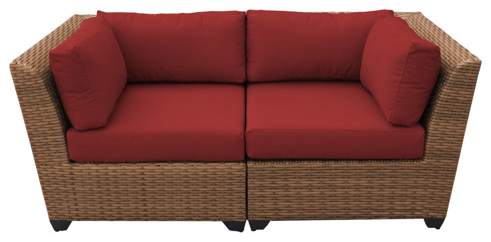 Laguna 2 Piece Outdoor Wicker Patio Furniture Set 02a