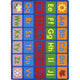 Any Day Alphabet 10'9" X 13'2" Area Rug, Color Multi