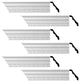 Cornice White Urethane Kingsbridge Ornate Design 6 Pieces Totaling 576" Length
