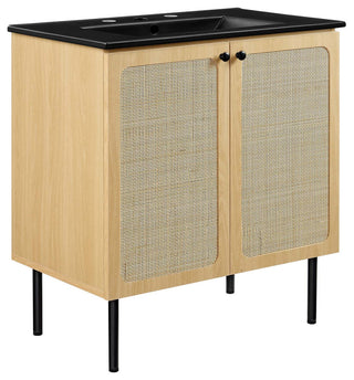 Chaucer 30" Bathroom Vanity - Oak Black
