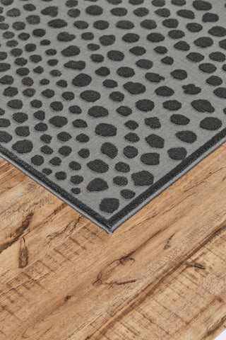 Weave & Wander Javers Rug, Castle/Dark Gray, 10'4"x13'6"