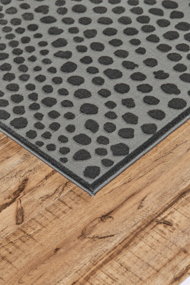 Weave & Wander Javers Rug, Castle/Dark Gray, 10'4"x13'6"