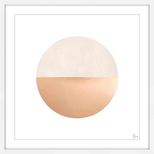 "Sunset Horizon II" Framed Painting Print, 12"x12"