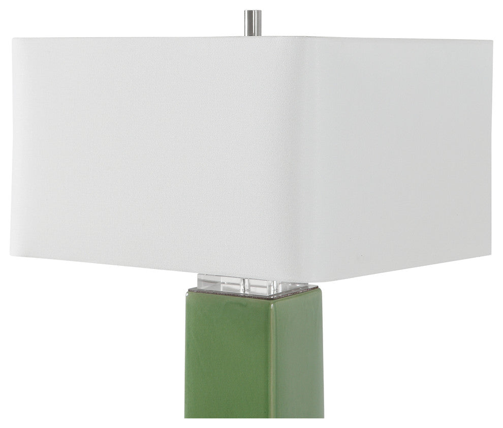 Aneeza Tropical Green Table Lamp
