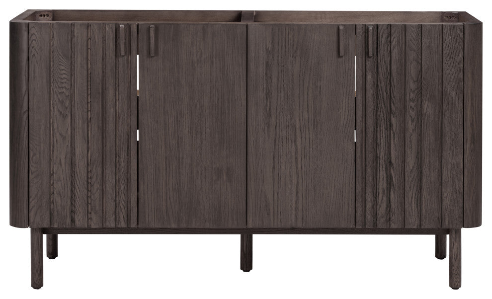 Blakely Vanity Only Collection, Brown Oak, 60